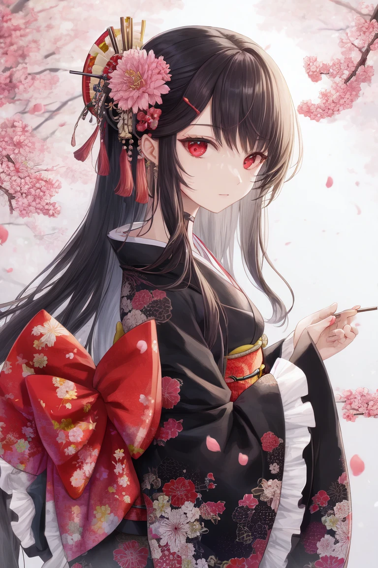 [Holara] long hair woman Masterpiece kimono [Illustration]